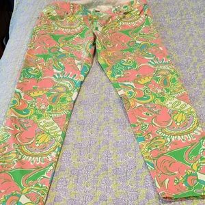 Lilly Pulitzer jeans, size 8