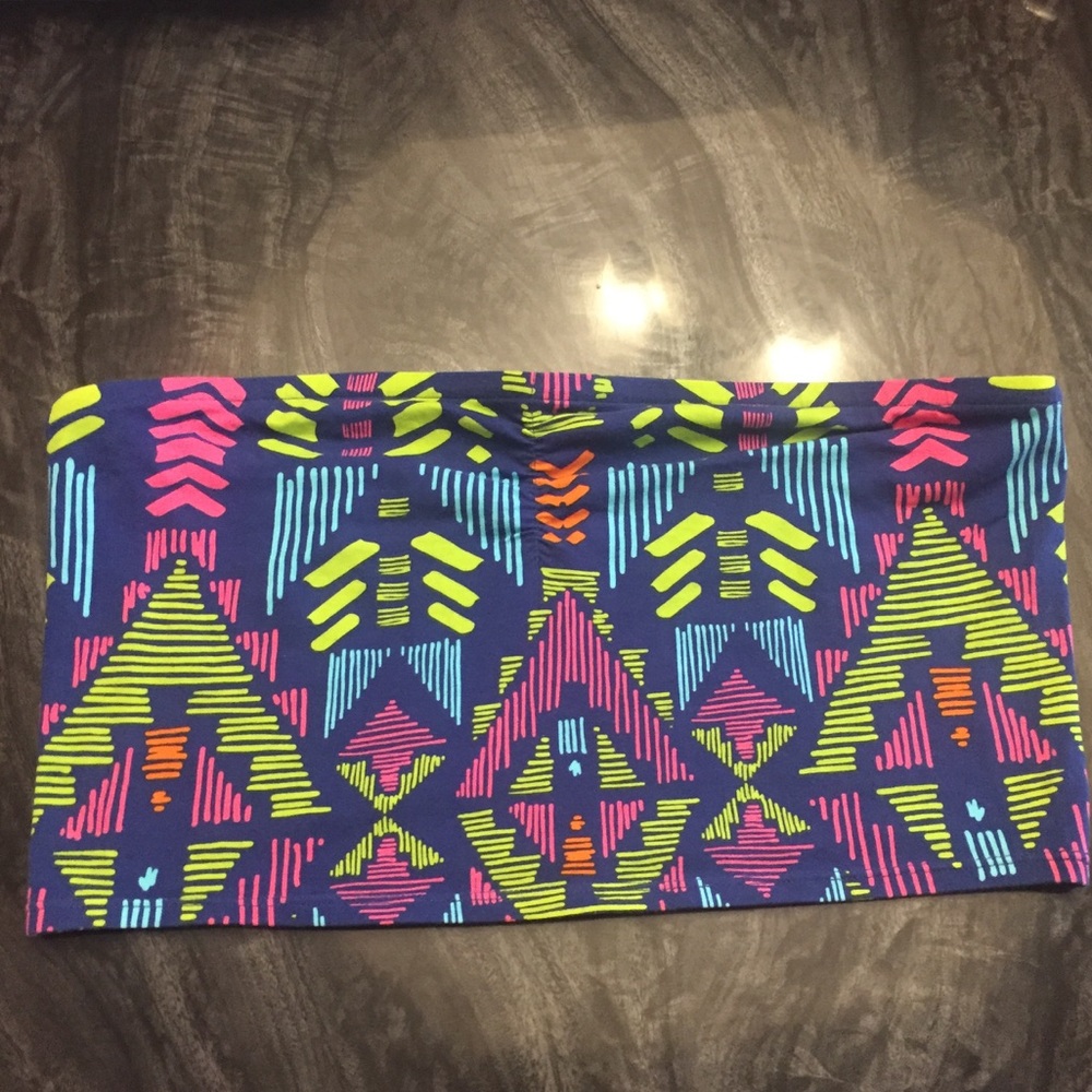 NWOT Arizona Strapless Crop Top/ Tube Top