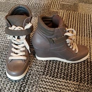 Just Fab wedge sneakers