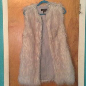 Brandon Thomas Faux Fur Vest