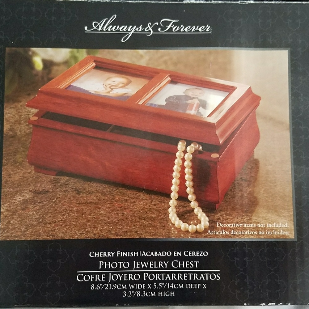 always & forever photo jewelry chest