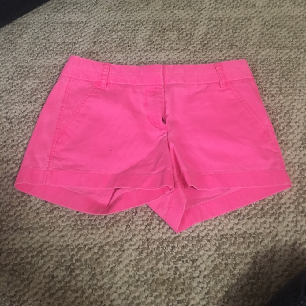 Chino j crew shorts