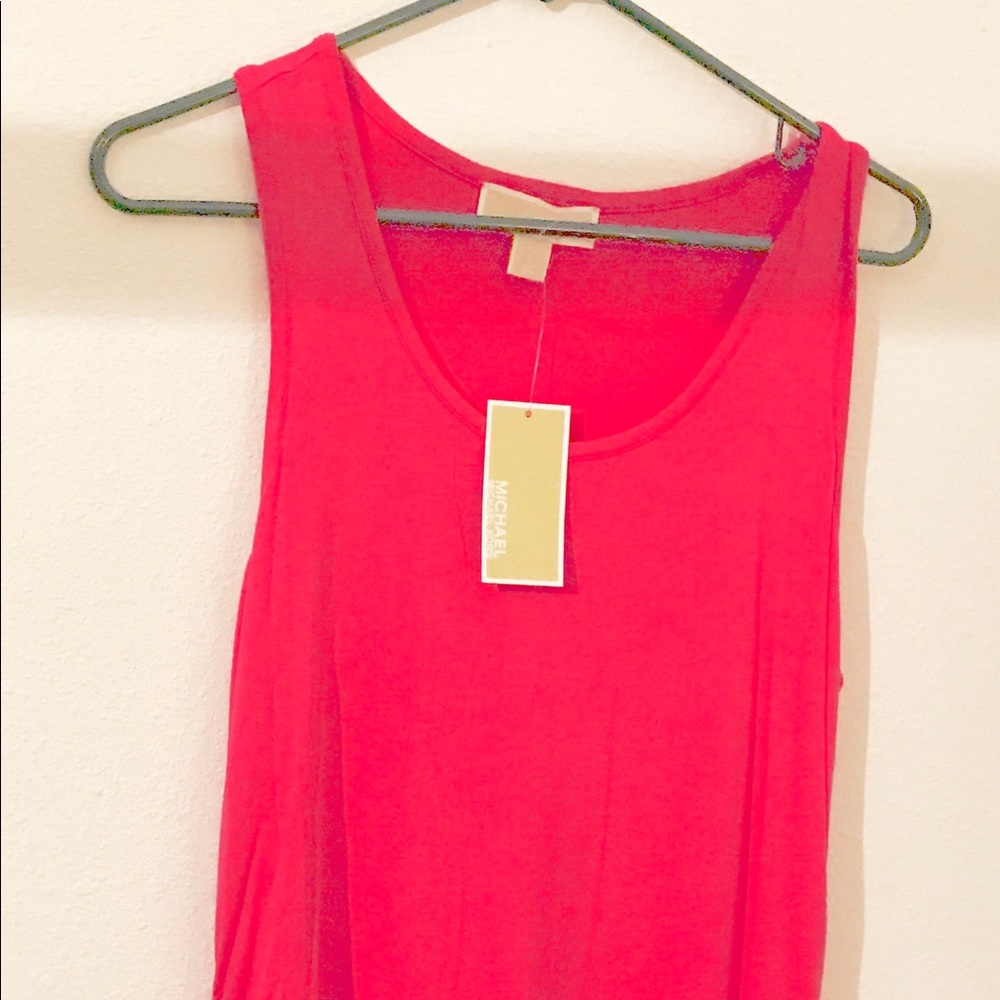 MICHAEL KORS PINK TANK TOP BRAND NEW WITH TAGS