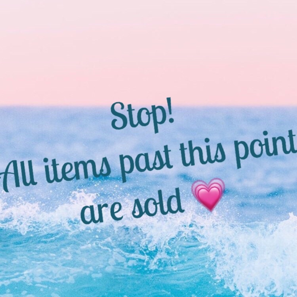 Nothing more beyond this point! 💕