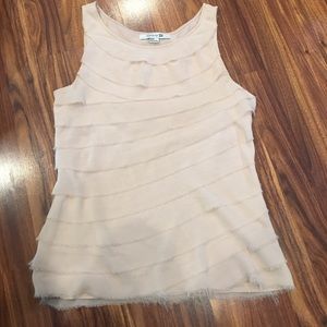Forever 21 blush pink tank top blouse M