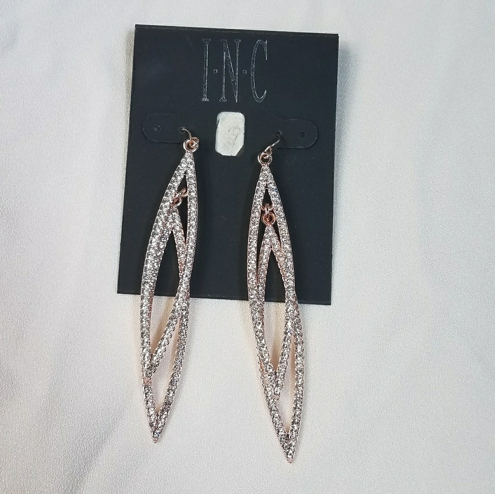 INC DIAMOND ACCENT EARRINGA