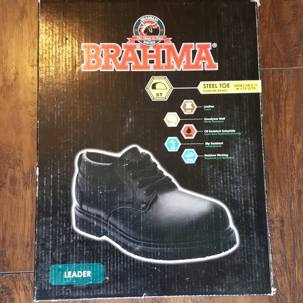 Brahma Steel Toe Shoes