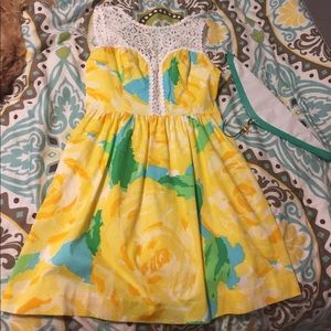 Lily Pulitzer Dress Size 2 WORN ONCE!!