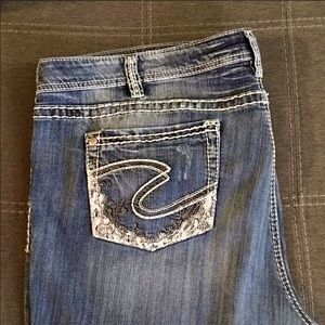 Silver Jeans Aiko Bootcut Sparkle