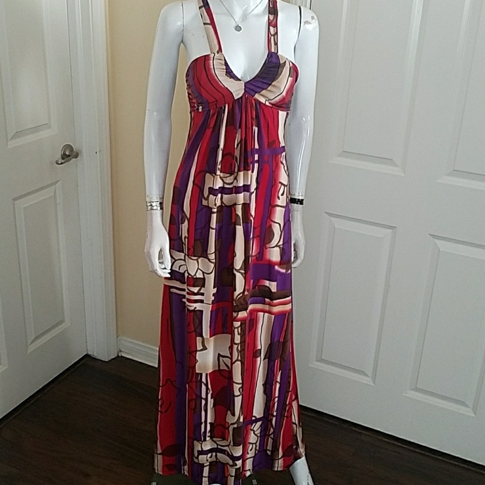 Colorful pattern dress