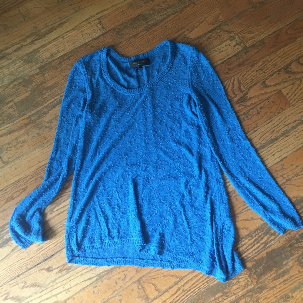 blue rag and bone sweater