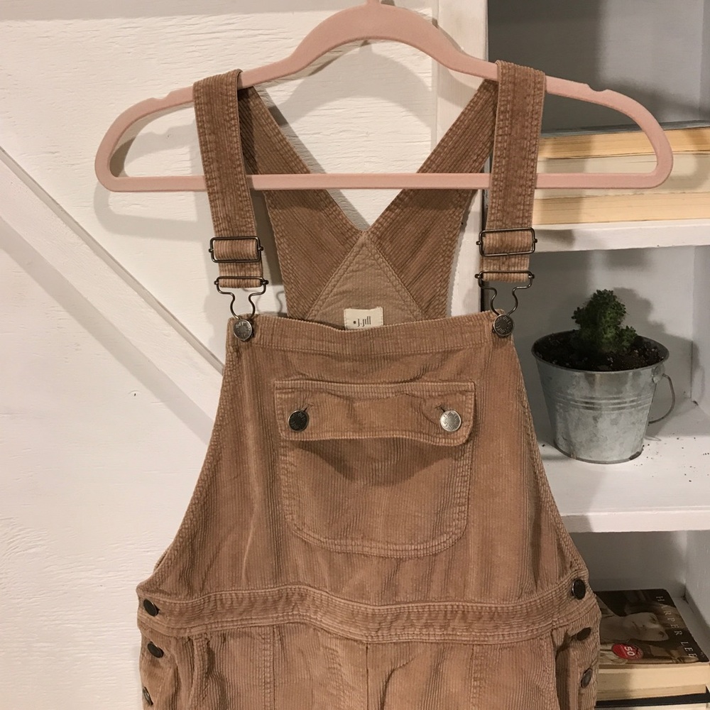 Corduroy Overall Dress