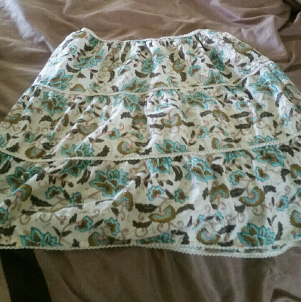 Retro-style slip lined  skirt