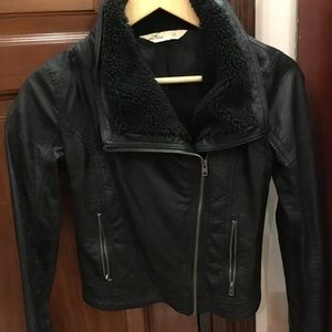 Hollister Faux Leather Jacket