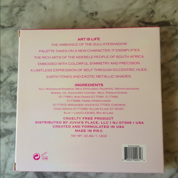 The Zulu palette by Juvia's - Picture 5 of 8