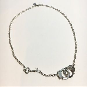 Key and Cuff Necklace