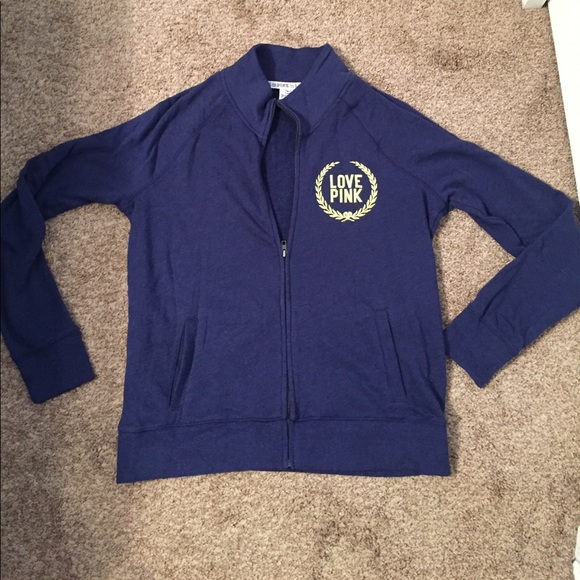 PINK Victoria's Secret Tops - Victoria's Secret full zip