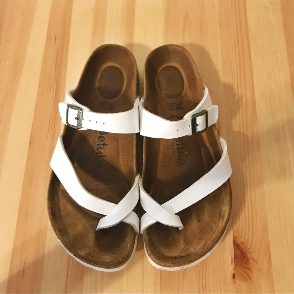 🍦 white Betula by Birkenstock sandals 🍦