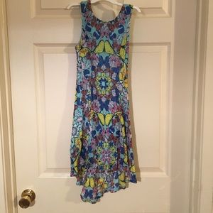 Girls hi-lo maxi dress size 7/8
