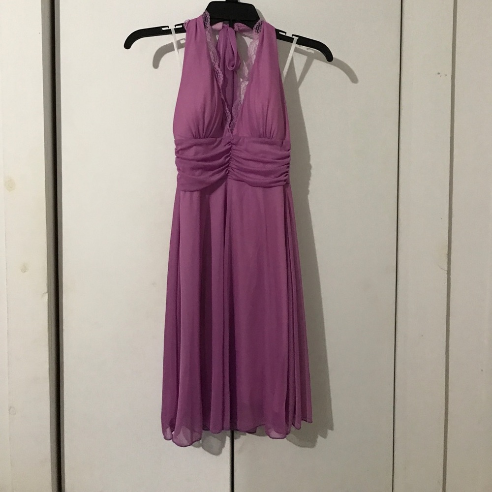 Flowy Halter Dress