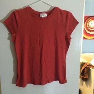 Red Cotton T-shirt