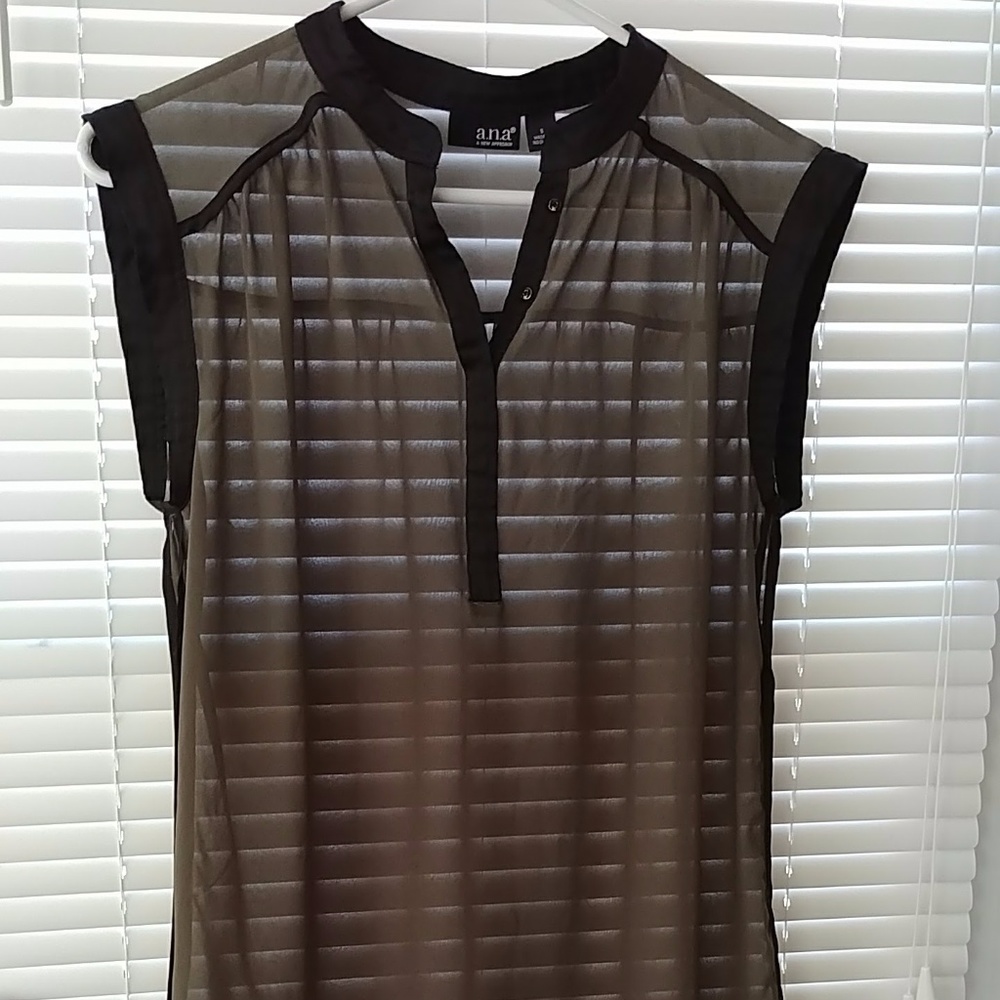 a.n.a Dark Forest Green Sleeveless Top