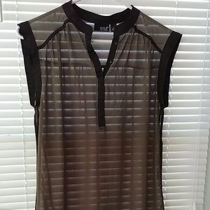 a.n.a Dark Forest Green Sleeveless Top