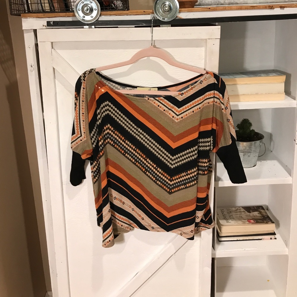Fall Top with Tight Sleeves