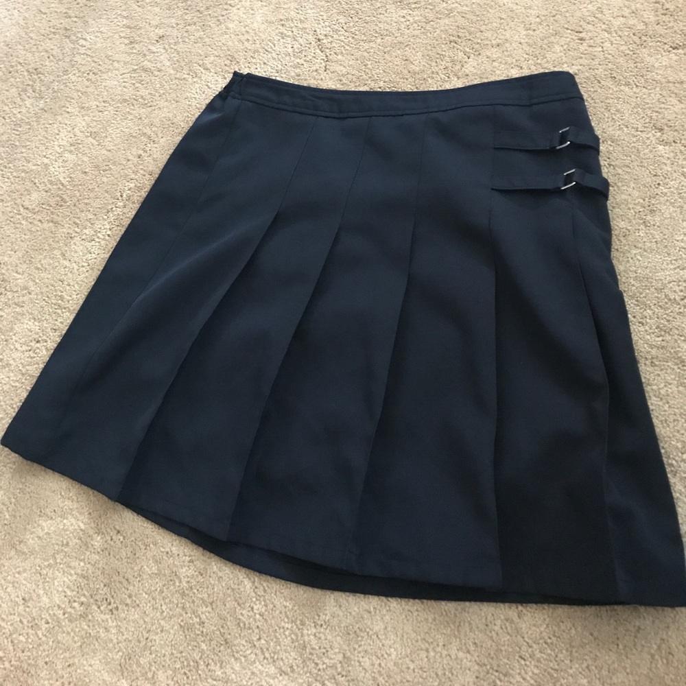 Navy blue skirt