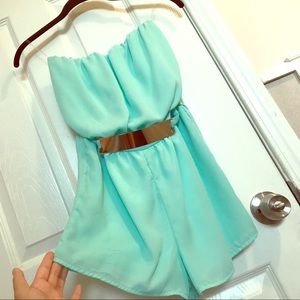 Tiffany Blue Romper