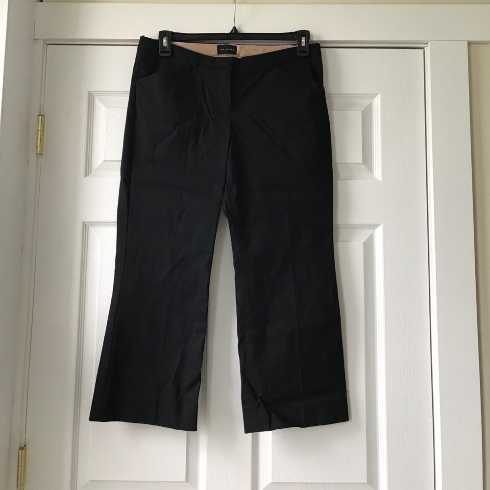 The Limited Drew Fit black Capris