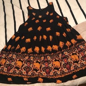 Elephant smock dress 🐘