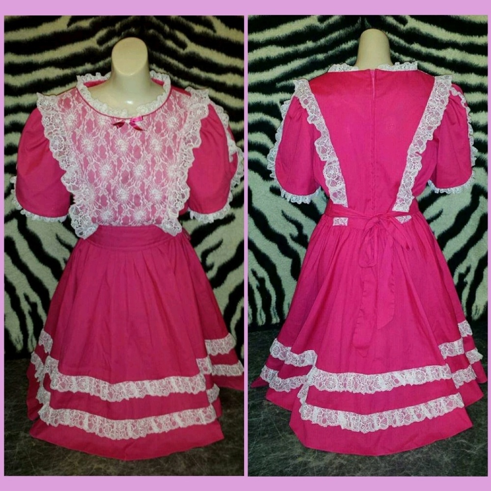 VTG SQUAREDANCE ROCKABILLY DRESS HALLOWEEN COSTUME