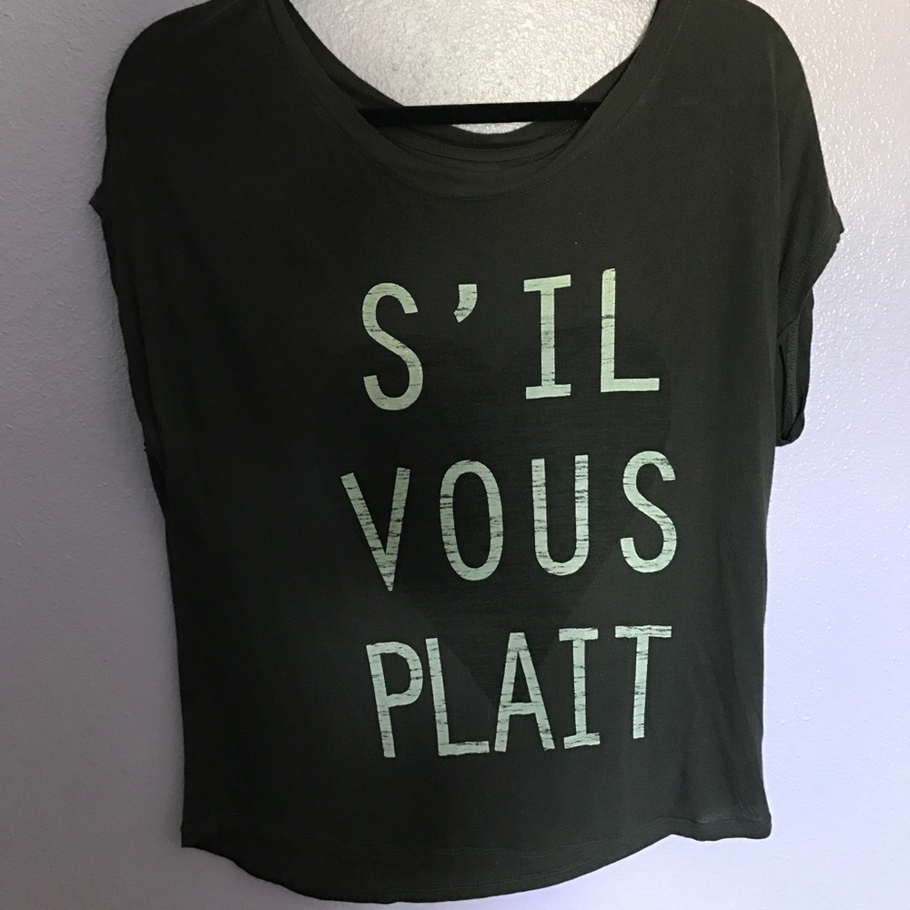 French quote Express shirt!