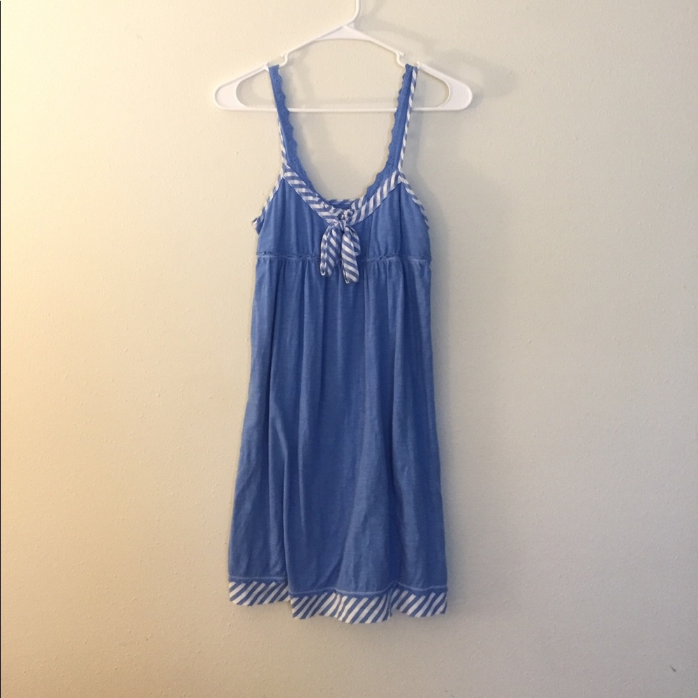 **S O L D** 👗🌼🏝Blue beach dress