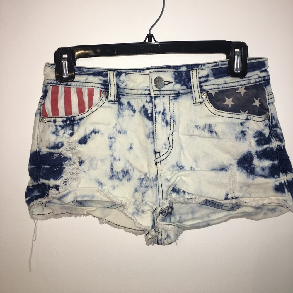 jean shorts, size 2