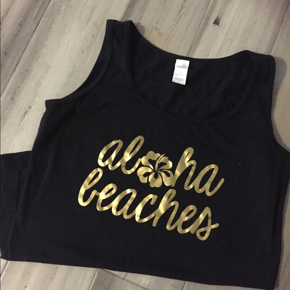 "Aloha Beaches" Tank