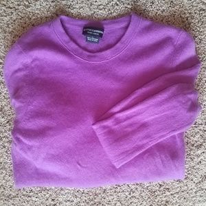 Purple Cashmere Sweater