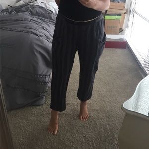 Urban Outfitters striped linen pants size L