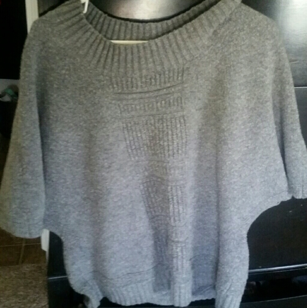 Crop sweater.