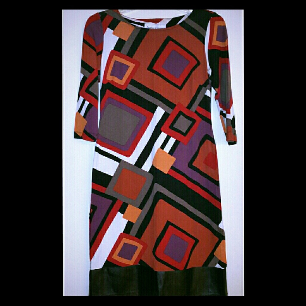 Geometric Designed Dress
