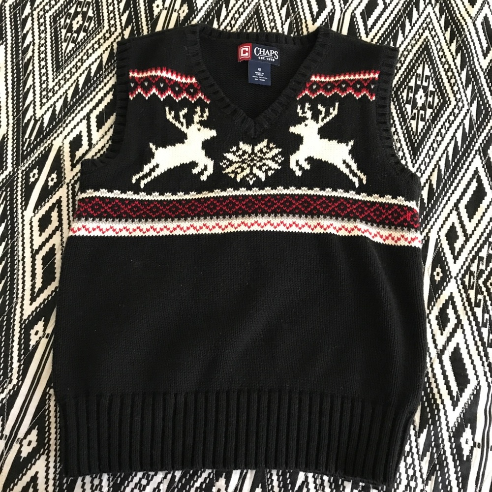 CHAPS Boy's Christmas sweater