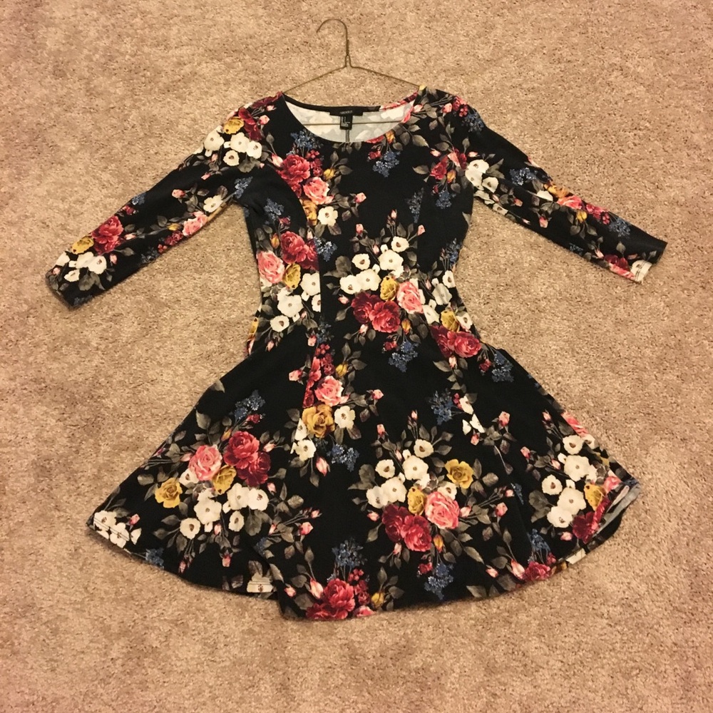 Floral skater dress