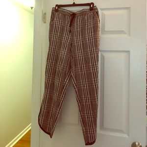 Loft Plaid Pants