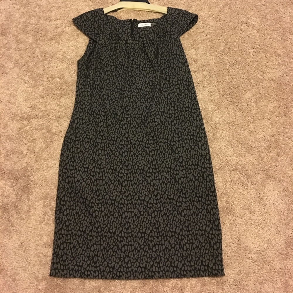 Leopard print dress