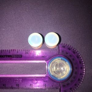 0g Opalite stone plugs