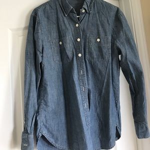J. Crew chambray button up