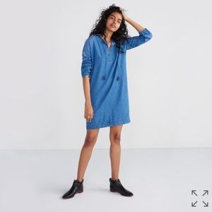 Madewell Denim Artiste Tunic Dress