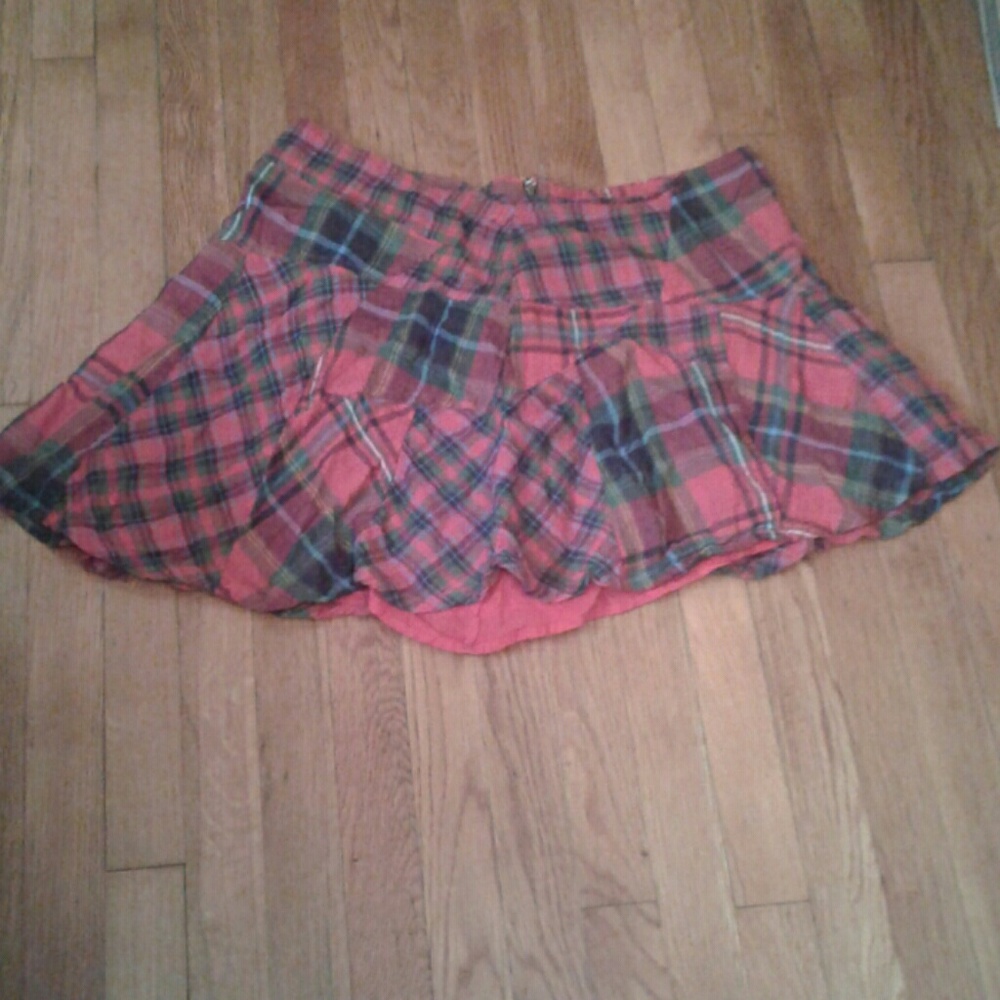 Plaid skirt