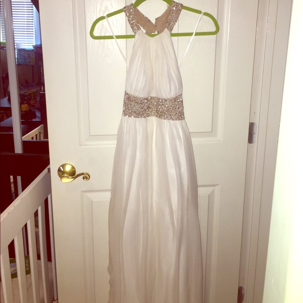 Aidan Mattox Silk Dress